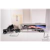 Image 1 : Franklin Mint 1:32nd scale The Ultimate Big Rig and Trailer with a Peterbilt Model 379 Truck and an 