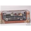 Image 3 : 2 1:18 scale collectible die cast cars including Maisto 1948 Chevrolet Fleetmaster Woody and a Road 