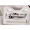Image 2 : 3 1:43 scale Franklin Mint die cast collectible cars including 1957 Ford Thunderbird, 1957 Chevrolet