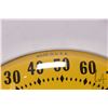 Image 2 : Vintage Quaker Maid Petroleum Products 12" diameter temperature gauge