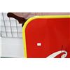 Image 2 : Large Vintage metal and porcelain "Coca-Cola" dated 1951, 35" tall x 59-1/2" wide