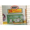 Image 14 : Vintage lithoed pressed tin 1960's Marx Service Center with accessories