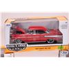 Image 3 : 3 1:24 scale Jada die cast miniature model cars including 1963 Corvette, 1957 Chevrolet Belair, and 