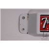 Image 3 : Vintage metal and porcelain "7-Up" door push 3" x 31-1/2"