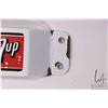 Image 5 : Vintage metal and porcelain "7-Up" door push 3" x 31-1/2"