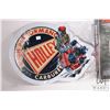 Image 2 : Holley Performance neon wall clock and a Holley Carburetors metal wall sign