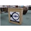 Image 1 : GM Inspired Chevrolet rotating light up wall sign in original box