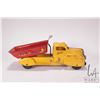 Image 7 : Vintage Lincoln pressed steel dump truck circa late 1940's, 14" in length
