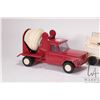 Image 5 : Selection of vintage Tonka toys including cement truck, pick-up truck and horse trailer