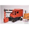 Image 2 : Two vintage pressed Marx steel toys including Lumar Earth Hauler and Lumar Excavator, note: both nee