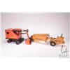 Image 8 : Two vintage pressed Marx steel toys including Lumar Earth Hauler and Lumar Excavator, note: both nee