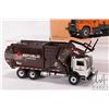 Image 2 : Two 1st Gear die cast 1:34 scale Mack Trucks including a 1960's Model B-61 and a garbage truck