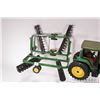 Image 3 : Ertl John Deere 8300 tractor with folding disc and four bottom plow