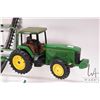 Image 4 : Ertl John Deere 8300 tractor with folding disc and four bottom plow