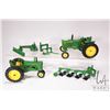 Image 1 : Two Ertl 1:18 scale die cast John Deere tractors including a Model A Rowcrop and a 4020 diesel plus 