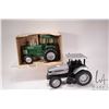 Image 1 : Two Scale Model 1:16 scale die cast tractors including a Oliver in original box and a White 6195