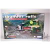 Image 1 : Athearn Trains in Miniature Thunder Rails HO gauge train set with track, opened box, possibly missin
