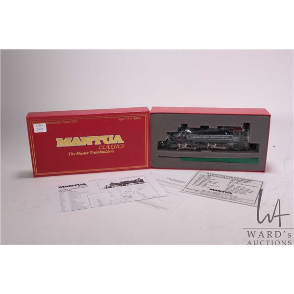 Mantu Classics 2-6-6-2 Logger Flywheel Drive- No Tender no. 351601, appears new in box