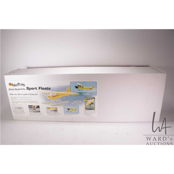 Great Planes Sport Floats, new in box for .40-.60 size R/C aircraft