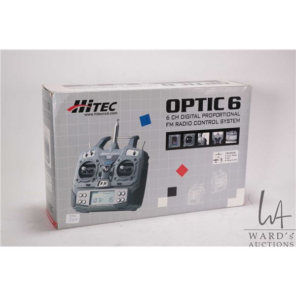 HiTec Optic 6 6 CH Digital Proportional FM Radio Control System