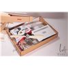 Image 3 : A partially assembled Sportsman 40 RC Sport & Pattern wooden model airplane, 24LA-S OS engine, Hanga