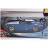 Image 2 : Two Hot Wheels die cast model cars including Dodge Viper GTSR, Corvette Dragster plus a die cast car