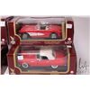 Image 3 : Four Road Legends die cast model cars including a 1955 Ford Thunderbird, 1964 Shelby Cobra 427S/C, 1