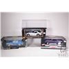 Image 1 : Three die cast model cars including Maisto Dodge Viper GT2, Ertl American Muscle 1970 Plymouth Hemi 
