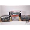 Image 1 : Three Burago die cast model cars including Jaguar E Cabriole 1961, 1993 Dodge Viper RT/10, 1995 Ferr