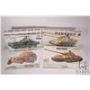 Image 1 : Four 1:35 scale Tamiya WWII vehicle model kits, all new in box