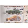 Image 2 : Four 1:35 scale Tamiya WWII vehicle model kits, all new in box