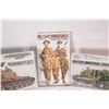 Image 4 : Five 1:35 scale Tamiya WWII vehicle model kits, all new in box