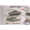 Image 2 : Four 1:35 scale Tamiya WWII vehicle model kits, all new in box