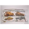 Image 1 : Four 1:35 scale Tamiya WWII vehicle model kits, all new in box