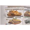 Image 2 : Four 1:35 scale Tamiya WWII vehicle model kits, all new in box