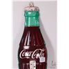 Image 3 : Vintage metal and porcelain "Coca-Cola" wall mount thermometer, 17" tall by 5" wide