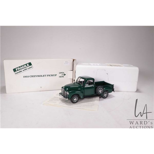 Danbury Mint limited edition 1: 24th scale die cast 1953 Chevrolet pick up