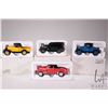 Image 1 : Four 1:43rd scale National Motor Museum Mint die cast cars including 1931 Chevy Sport Cabriolet, 193