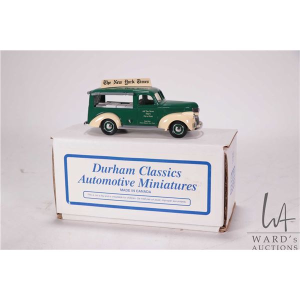 Durham Classics Limited Subscriber's Edition Model 2002, 1:43rd scale 1941 Chevrolet Canopy Express 