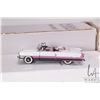 Image 2 : Two Franklin Mint 1:43rd scale die cast cars including 1955 Packard Convertible and a 1958 T-bird Co