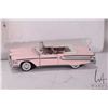 Image 3 : Two Franklin Mint 1:43rd scale die cast cars including 1955 Ford Skyliner Crown Vic. and a 1958 Ford