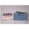 Image 1 : Two custom made die cast models incuding A&S Modelmakers1958 Oldsmobile convertible and a Conquest M