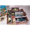 Image 2 : Ertl Farm Country Farm Dealership plus a flat with fourteen 1:43rd scale collectible die cast cars