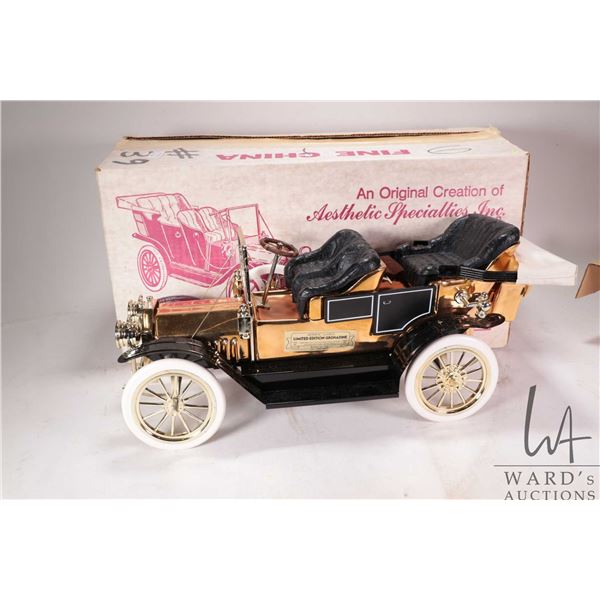 Oldsmobile limited edition Grenadine bottle, 750ml and 8" H X 17" L