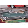 Image 2 : Two 1:18th scale die cast models including 1949 Cadillac Coupe de Ville and a 1962 Ferrari GTO