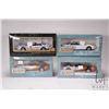 Image 1 : Four Brookfield Collector's Guild 1997 Oldsmobile Aurora offical pace cars and a factory bank