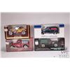 Image 1 : Four 1:25th scale die cast collectible cars, assorted makers