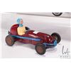 Image 2 : 2 Vintage collectable cars including an A1 Toys Mercury Cougar tin toy, 15" long, and a British made