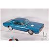 Image 3 : 2 Vintage collectable cars including an A1 Toys Mercury Cougar tin toy, 15" long, and a British made