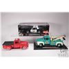 Image 1 : 3 1/18th scale die cast toys including 1982 Camaro Z28 Police Cruiser in original box, 1956 F-100 To